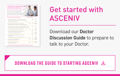 Download our Doctor Discussion Guide to prepare to talk to your Doctor.